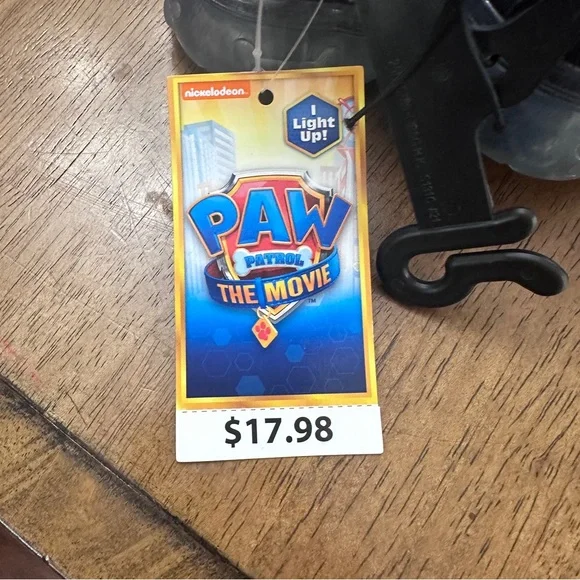 Paw Patrol Kids Sneakers - Black, Red, and Blue light up - Picture 5 of 11